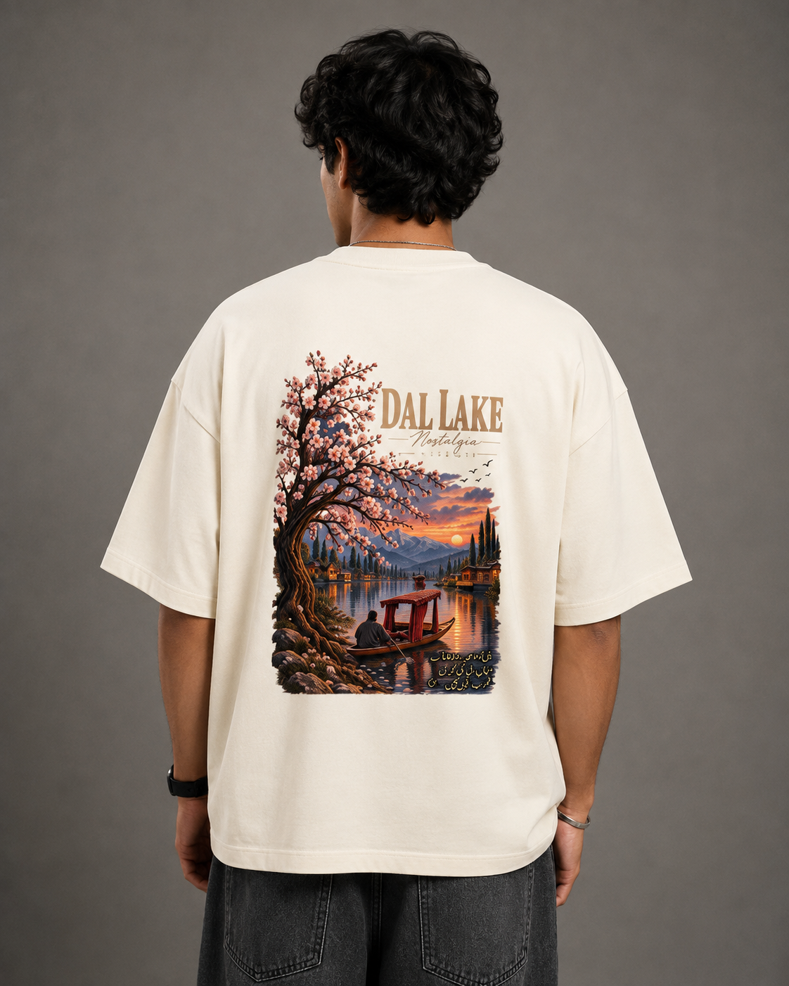 Dal Lake Unisex Terry Oversized 260GSM Tee