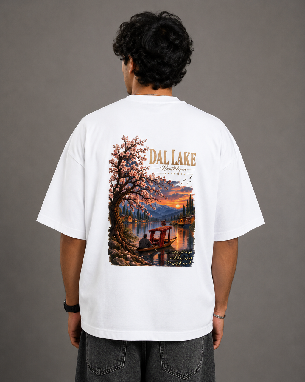 Dal Lake Unisex Terry Oversized 260GSM Tee