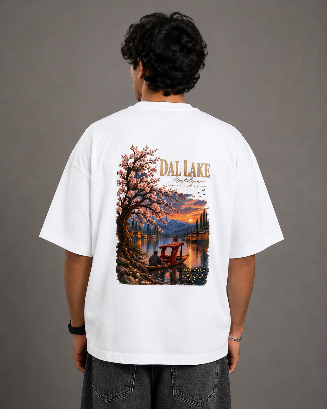 Dal Lake Unisex Terry Oversized 260GSM Tee