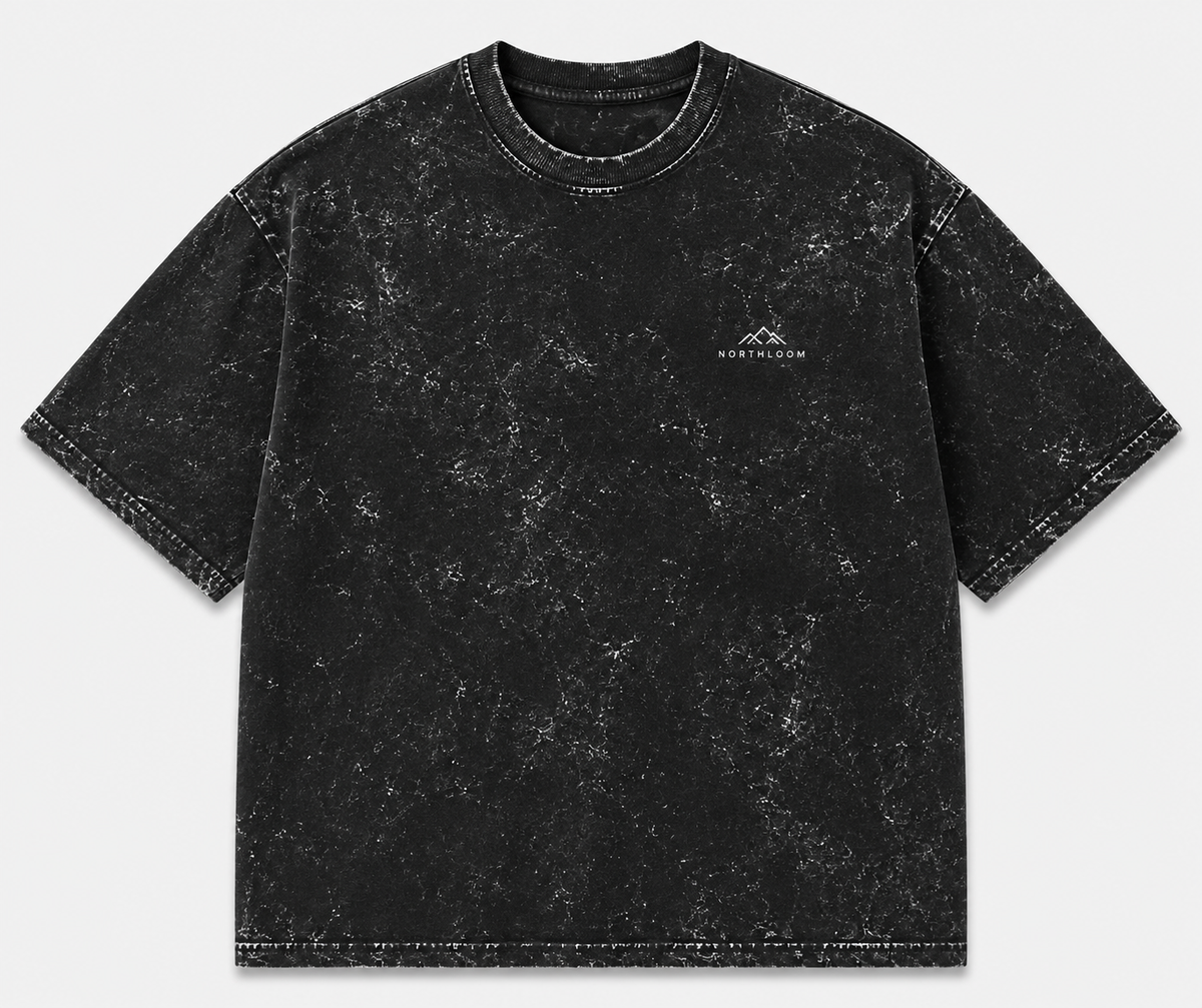 Urdu Quote HERITAGE Acid Wash 240GSM Premium Unisex Oversized Classic T-Shirt