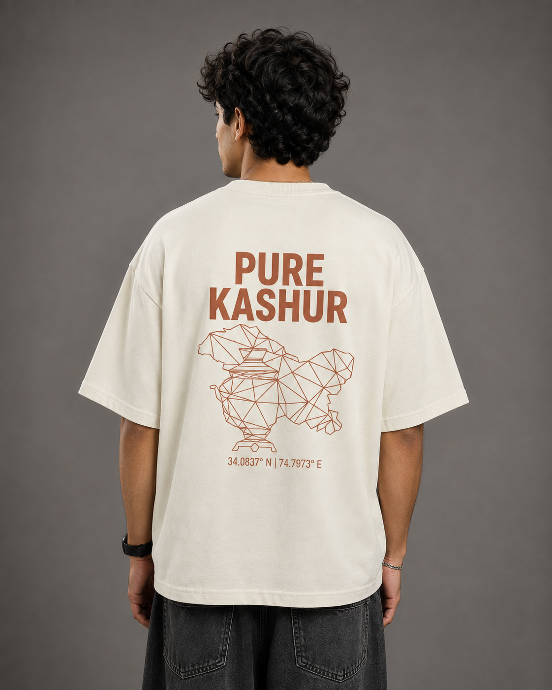 Pure Kashur 240GSM Premium Unisex Oversized Classic T-Shirt