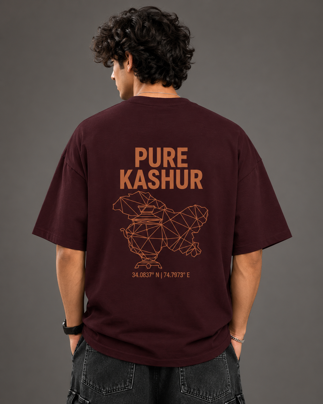 Pure Kashur 240GSM Premium Unisex Oversized Classic T-Shirt