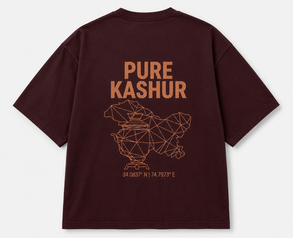 Pure Kashur 240GSM Premium Unisex Oversized Classic T-Shirt