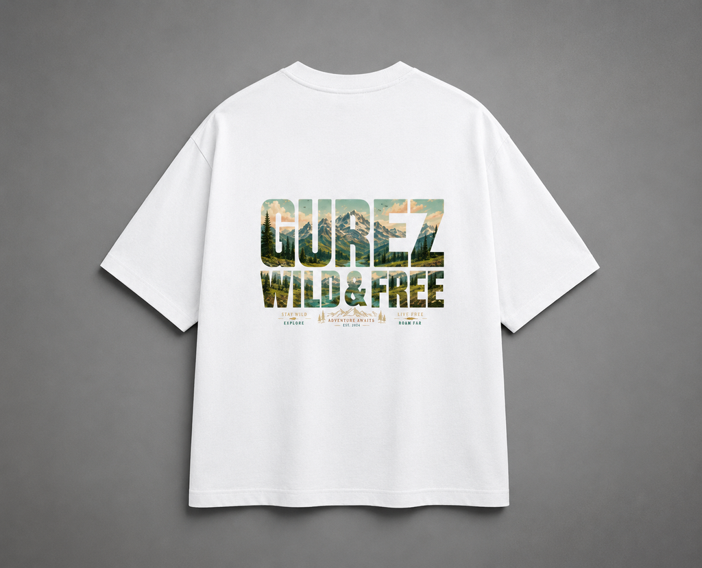 Gurez Oversized Premium 100% cotton Classic T-Shirt