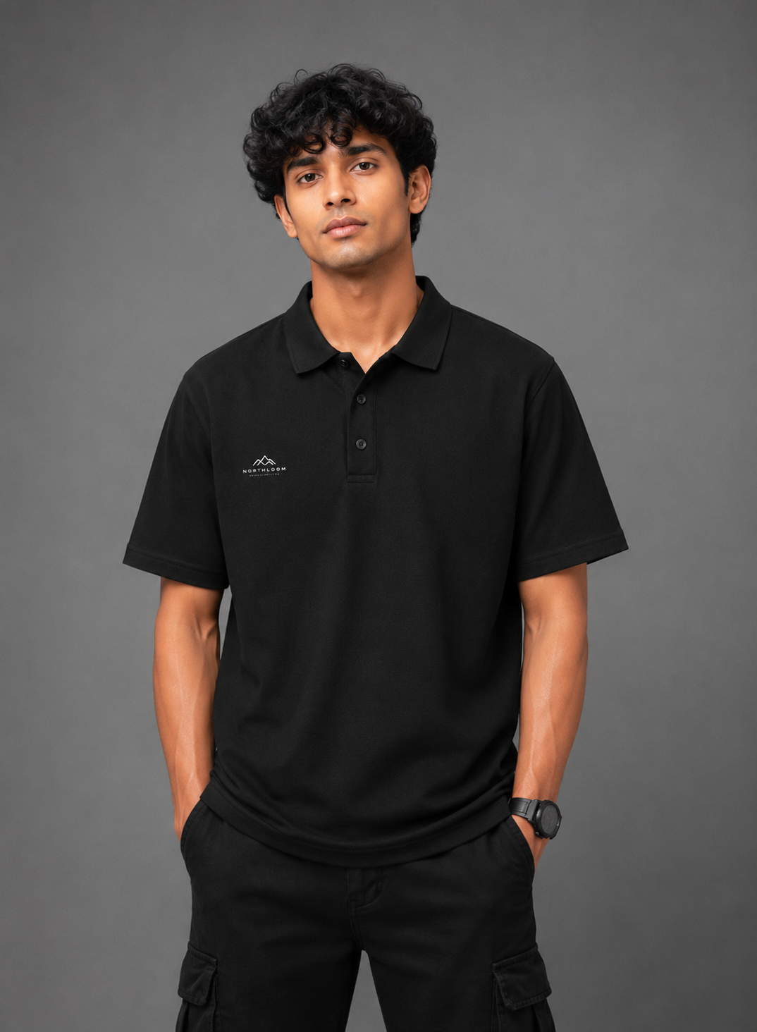 Northloom Signature Men's Polo t-shirt Premium Cotton, 220 GSM