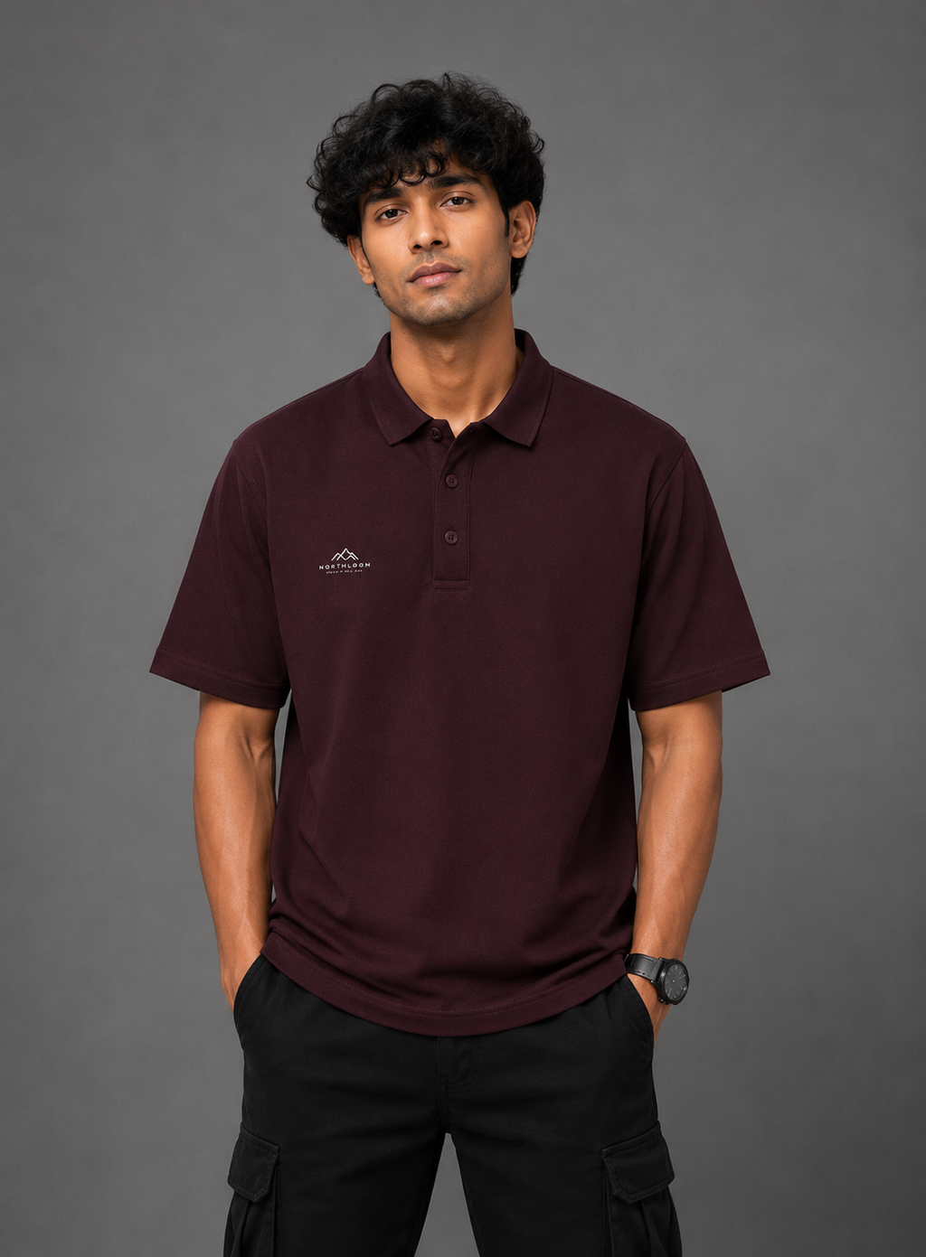 Northloom Signature Men's Polo t-shirt Premium Cotton, 220 GSM