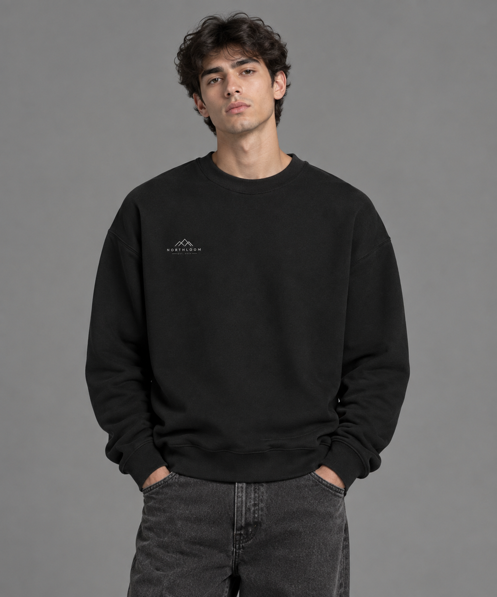 Heritage Urdu Quote 300 GSM Cotton Fleece | NORTHLOOM Unisex Sweatshirt