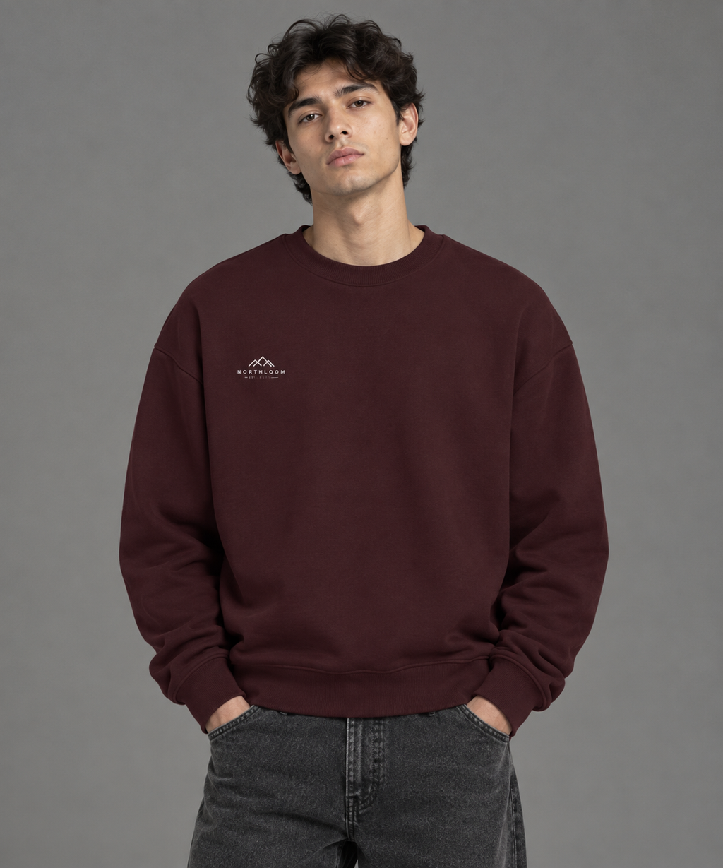 Heritage Urdu Quote 300 GSM Cotton Fleece | NORTHLOOM Unisex Sweatshirt