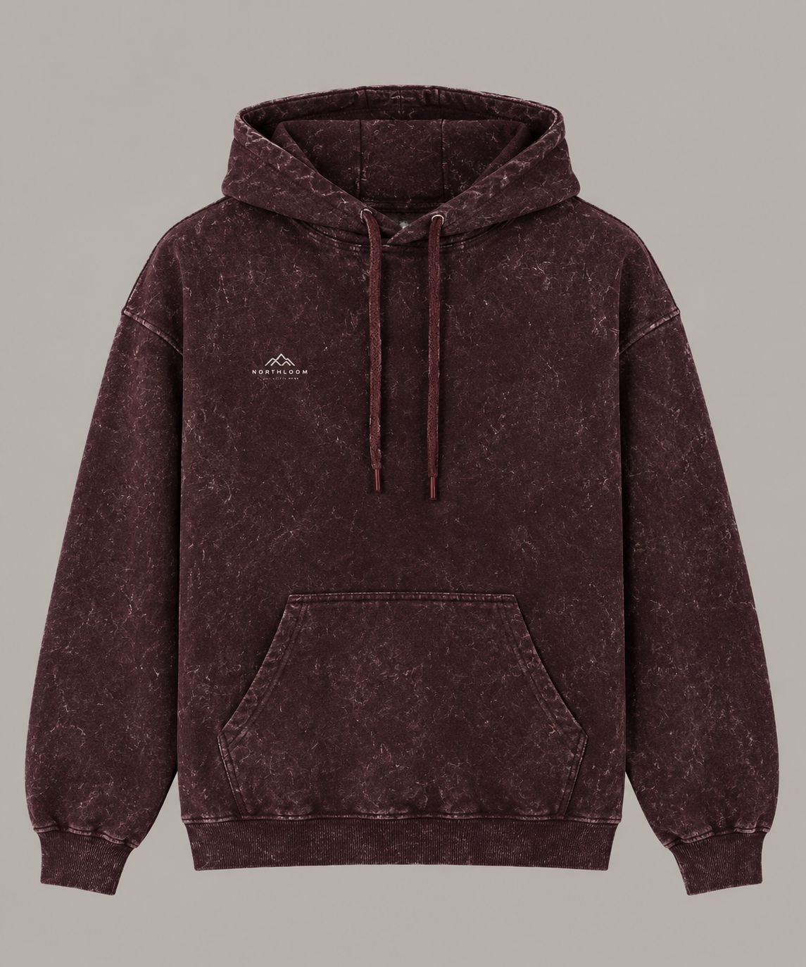 KASHEER Heritage Acid Wash Oversized Hoodie NORTHLOOM