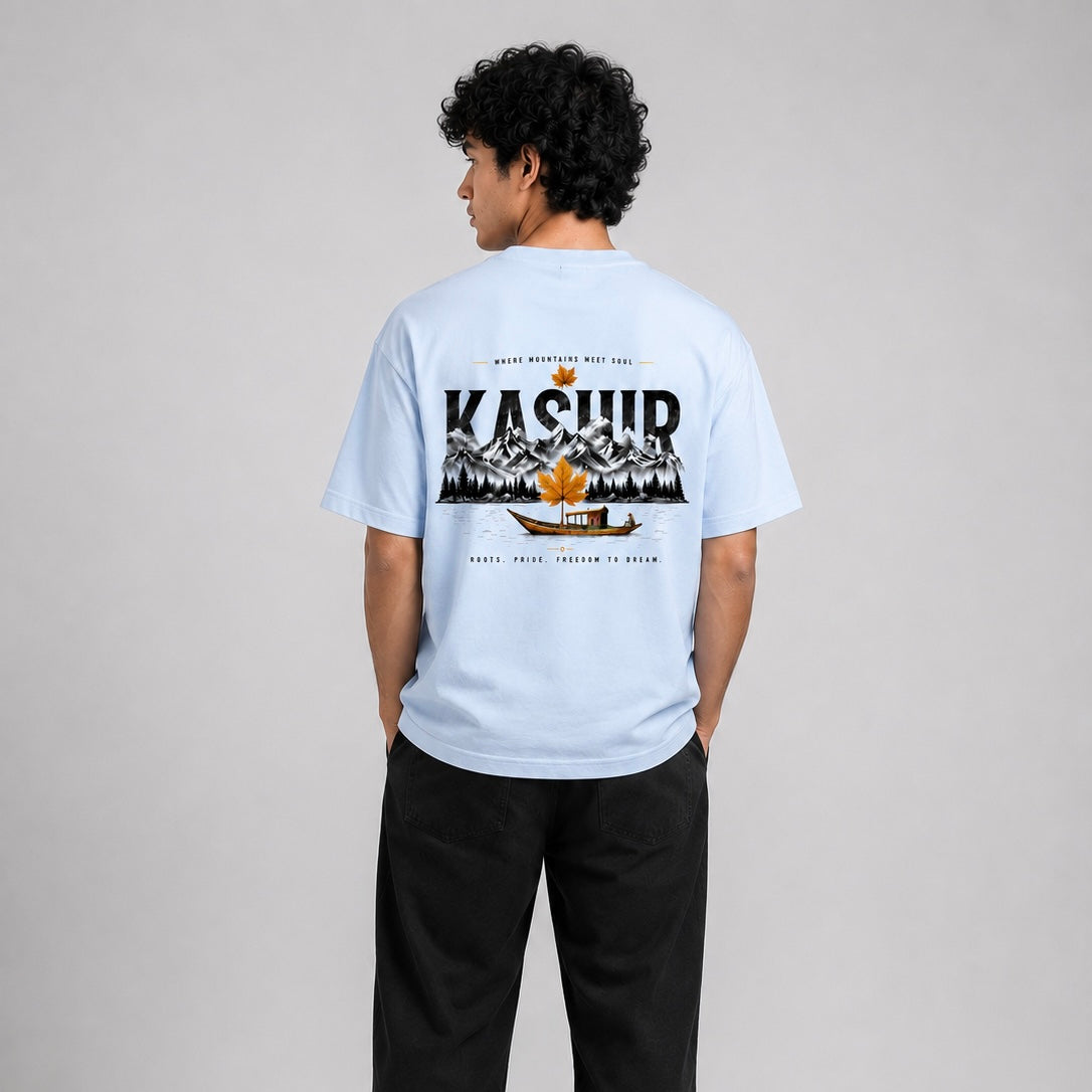 Kashir Oversized Premium Cotton T-Shirt – 240 GSM
