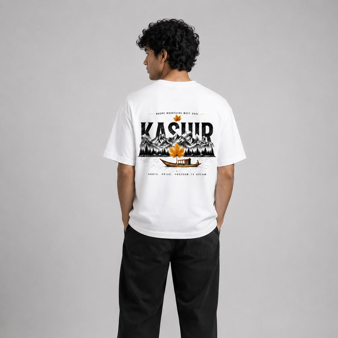 Kashir Oversized Premium Cotton T-Shirt – 240 GSM