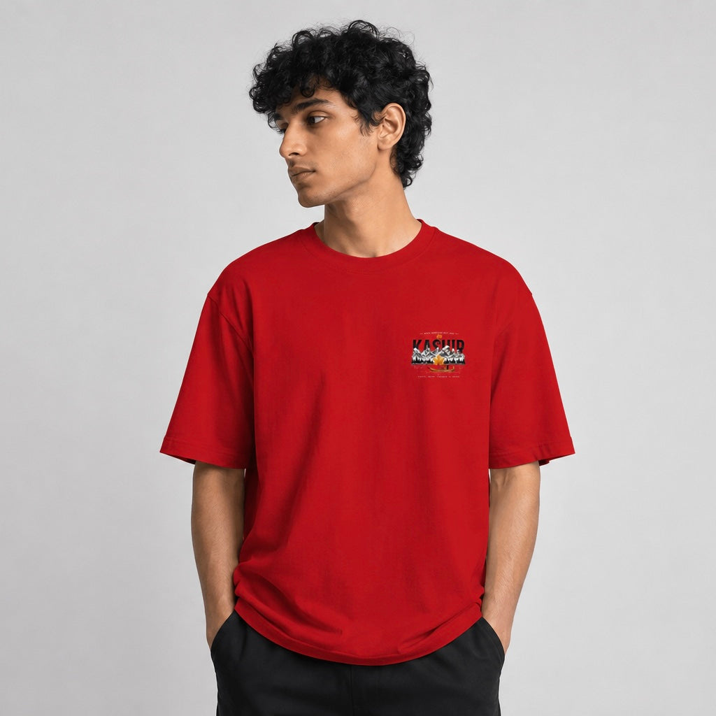 Kashir Oversized Premium Cotton T-Shirt – 240 GSM