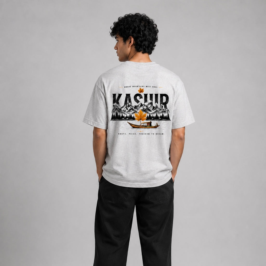 Kashir Oversized Premium Cotton T-Shirt – 240 GSM